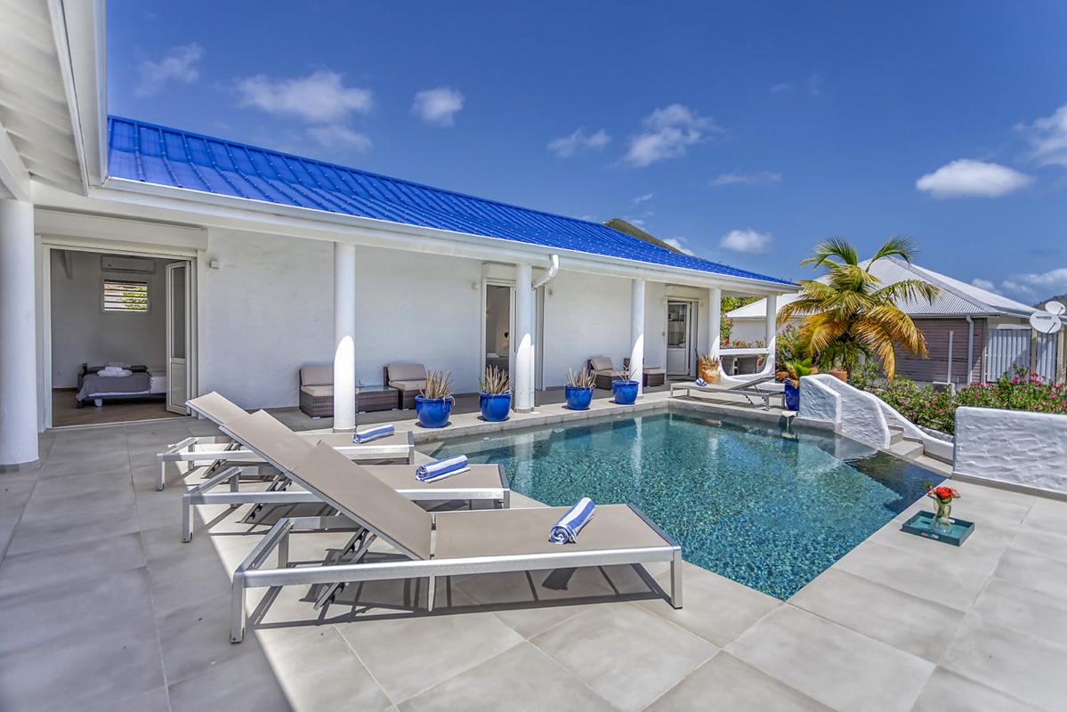 Location Villa Baie Orientale Saint Martin_ Piscine - 8
